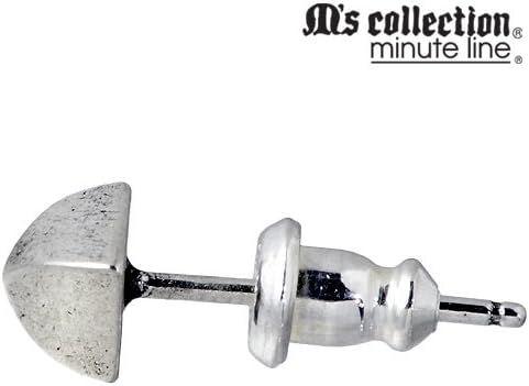 M's collection エムズコレクション スタッド シルバー ピアス 1個売り 片耳用 M0149 ※受注制作商品の
