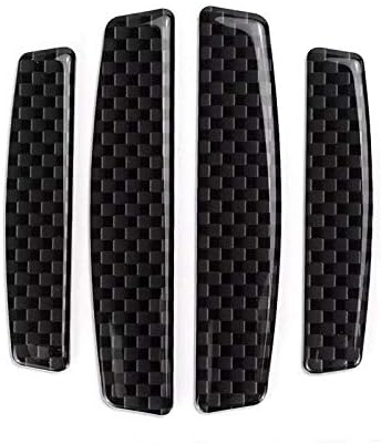choolo Car Bumper Guard Strips Rubber Anti-Scratch for Car SUV Pickup Truck Car Bumper Protector, 4 Packs