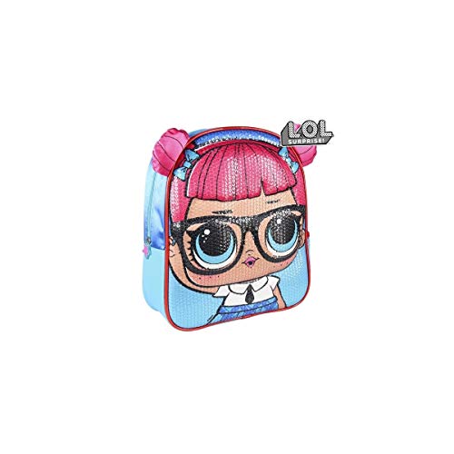 Cerdá - Mochila Infantil LOL Surprise con Lentejuelas en 3D - Licencia...