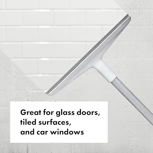 Image of OXO Good Grips Aluminum Extendable Squeegee, Adjustable Shower Squeegee for Glass Doors, 15.5 in /39.4 cm to 23 in /58.4 cm (Pack of 12)