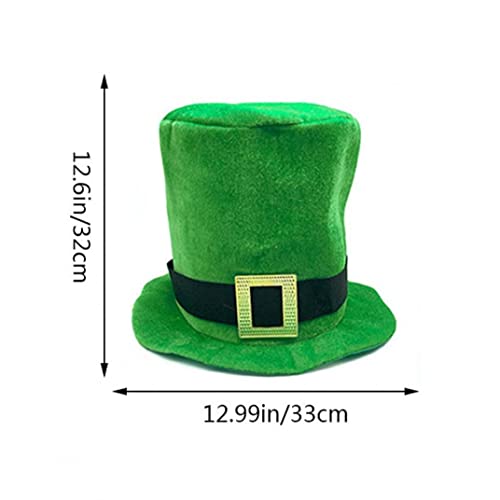 Ruluti St. Patrick hoed en baard groene kabouter hoed en baard St Patricks Day kostuum accessoires - Image 7