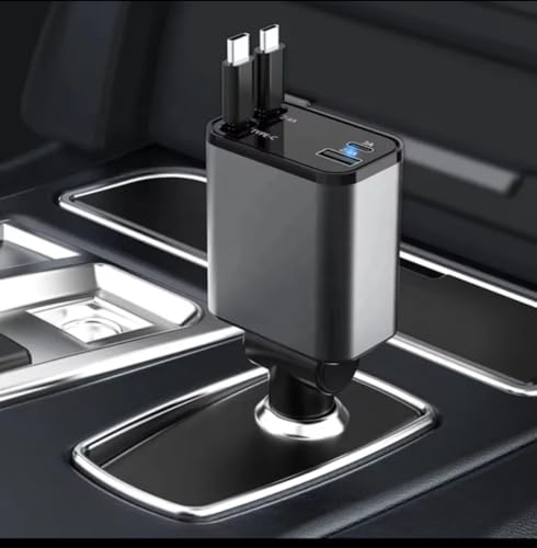 BROP® 125W 8.1A Dual Output Car Charging Adapter with 65w 6A Car Charging Cable Type C (45W) | USB Port (80w) Compatible with All Smartphones and Other USB Devices (4in1-120w Super Fast Charger) (B0DFTL1VTX) Amazon Price History, Amazon Price Tracker