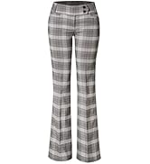 Design by Olivia Women's Ultra Stretch Comfy Millennium Bootcut Dress Pants Work Business Office ...