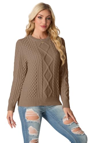 Image of GRECERELLE 2026 Womens Fall Winter Long Sleeve Casual Pullover Sweater Tops