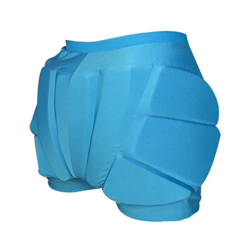 Protezione dell'anca per bambini, protezione per pattini a rotelle, pantaloncini imbottiti, pantaloncini imbottiti Eva, protezione dagli urti, per skateboard, snowboard (nero)