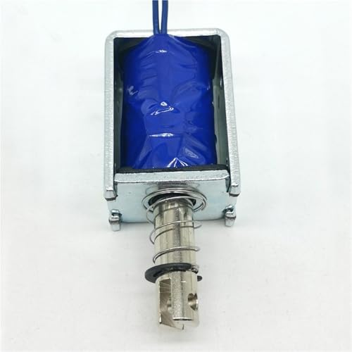 Actionneur solénoïde 12V DC JSO-0837-12V push pull à cadre ouvert