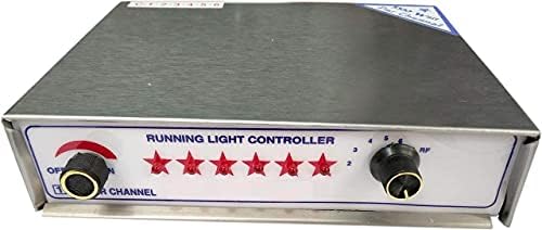 BAIAI 1KVA/CH 6CH LED Crossover/LINE Chaser for LED/Rice Series Lights with Channel selector Switch