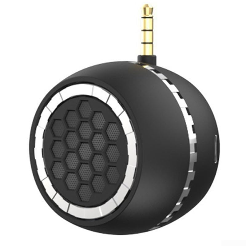 Altavoz compacto de alta fidelidad para música, diseño portátil con batería recargable, ideal para viajes y reuniones (negro-Y7)