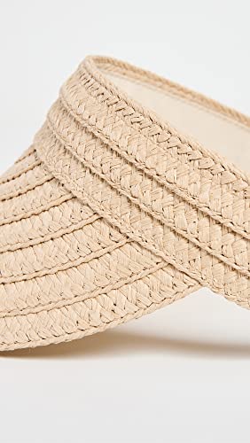 Madewell Women's Packable Visor, Natural Multi, One Size #TOP4