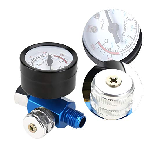 Luchtdrukregelaar, 1/4 "Spuitpistool Luchtdrukregelaar Drukmeter Pneumatisch Gereedschap Accessoire - Image 8