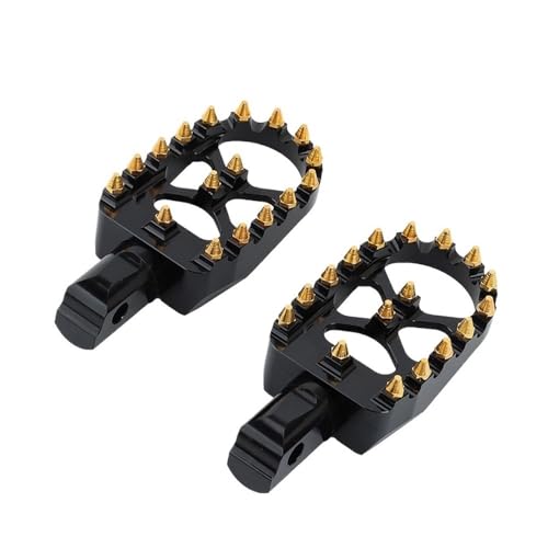 Repose-pieds moto larges contre la fatigue Fat Bob Breakout