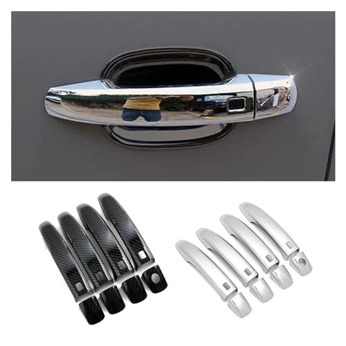 Poignées de porte extérieure finition carbone premium pour Audi Q5 A4