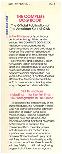 The Complete Dog Book: The Photograph, History,... 0876054629 Book Cover