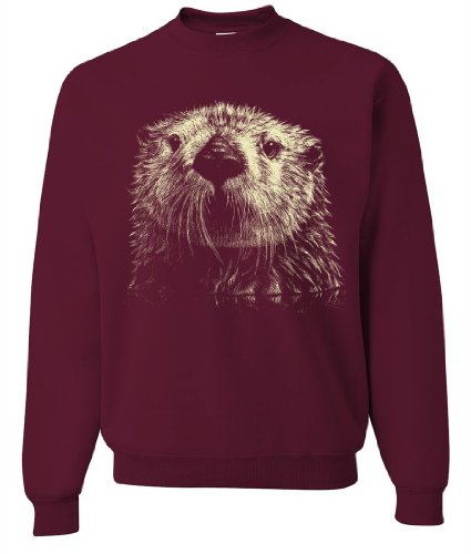 Dolphin Shirt Co Giant Otter Face Asst Colors Crewneck Sweatshirt