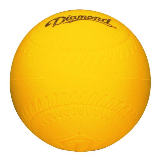 Diamond Foam Softball Size Practice Balls, Dozen