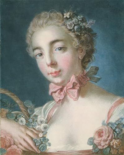 Cuadro de lienzo de la obra Flora de François Boucher, decoración artística de 60x90 1