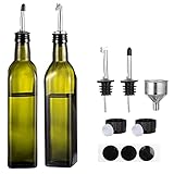 Vielseitig einsetzbar: Ölflasche für alle Arten von flüssigen Dressings, Olivenöl, Essig und Sojasauce usw. Ideal für den Einsatz in der Küche oder als Geschenk für Freunde und Familie.