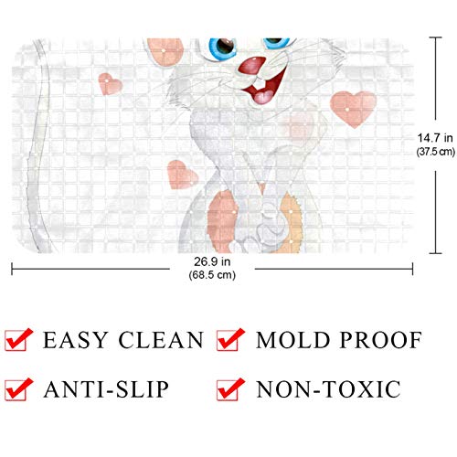 Tapis antidérapant pour baignoires éviter chutes douche bébé Bennigiry