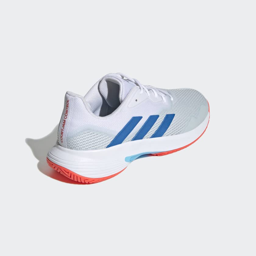 Image of adidas Womens Courtjam Control Tennis Sneakers Shoes - White