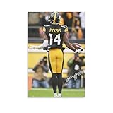 MIFALN George Pickens Poster American Football Wall Art Poster Canvas Print Home Decoration Painting #1116; Unframe; 08x12inch(20x30cm)