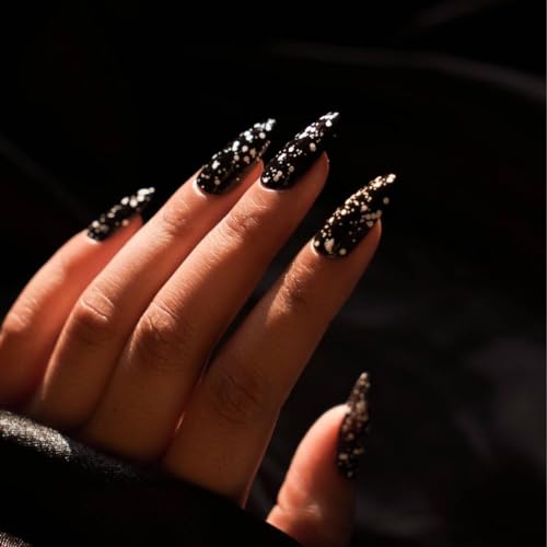 Image of Nails & More High Voltage Glitter Nail Polish, Argan Oil-Infused Gel Shine, Ultra-Shiny Nail topper | 10ml