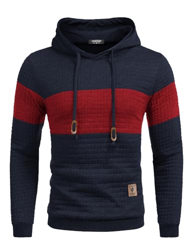 Hoodie homme Coofandy sweatshirt à capuche haut de gamme aux finitions soignées