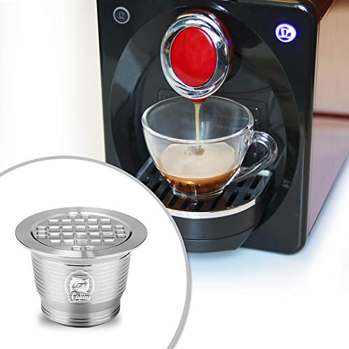 Compatível Com Nespresso Cápsula de Café em Aço Inoxidável Reutilizável Reutilizável Cápsula de Café