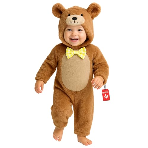 Morph Baby Bear Costume Kids Toddler Bear Costume Girls And Boys Halloween Costumes Halloween Costumes For Kids (6-1Y)