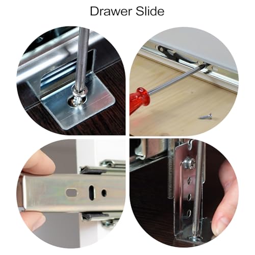 Soporte para teclado profesional POPETPOP con rieles resistentes y bandeja extraíble grande 4