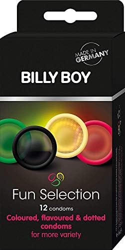 Billy Boy Fun Selection prezerwatywy - mieszanka prezerwatyw dla większej różnorodności (12)