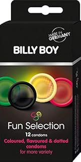Billy Boy Fun Selection prezerwatywy - mieszanka prezerwatyw dla większej różnorodności (12)