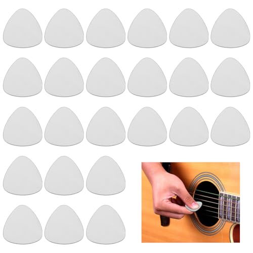 Médiators en acier pour guitare électrique avec une sonorité brillante