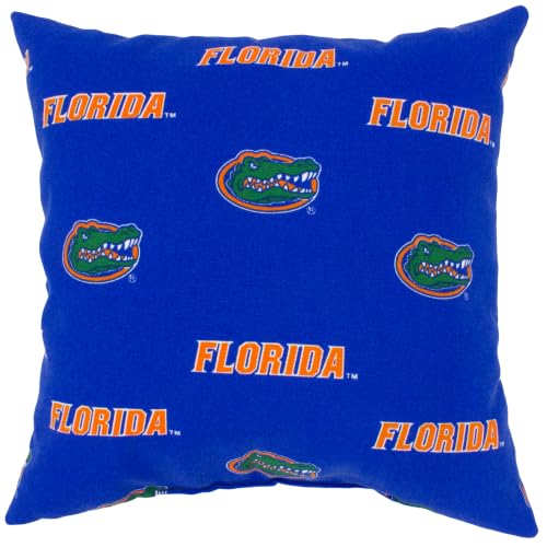 College Covers Florida Gators Outdoor Decorative Throw Pillow, 16" x 16"