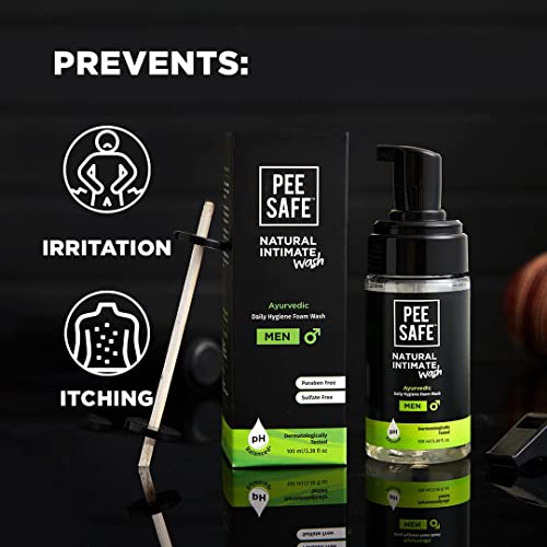 Pee Safe Natural Intimate Wash for Men 100ml - Image 5