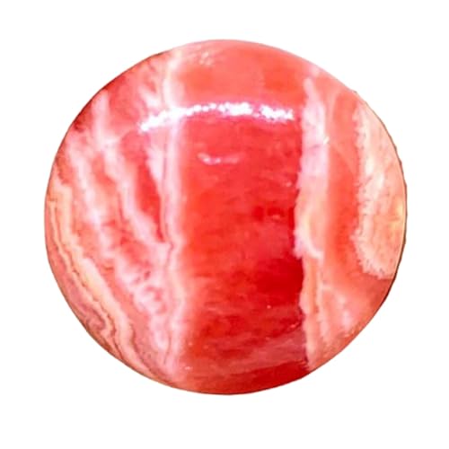 Rhodochrosite naturelle ronde 20 mm : la solution pour réussir vos sertissages de bague et collier