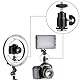 X3 Kugelkopf Sabot Flash Heißer Schuh Für Kamera Vis 1/4 Kompatibel Alle Marken Canon Nikon Sony Pentax Fuji Panasonic Samsung Olympus Reinigungssensor Ziel