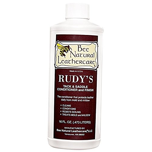 Bee Natural Rudy's Leather Conditioner, 1 quart, Clear