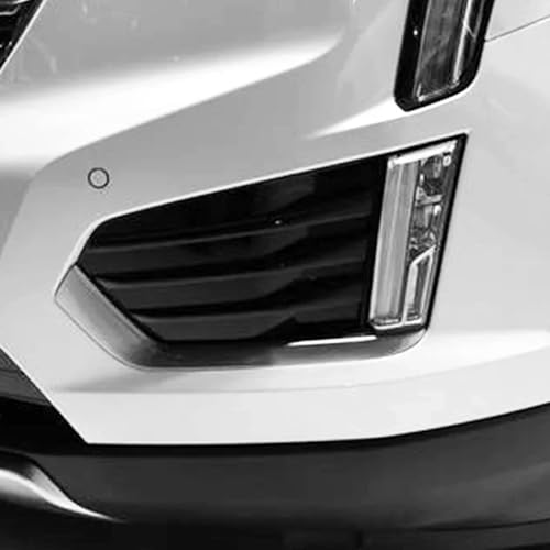 Marco de luz antiniebla y rejilla de ventilación inferior para parachoques de Cadillac XT5 16-21 4
