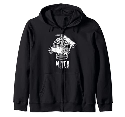 Brujas Magia Coven Wicca Halloween Calabaza Miedo Sudadera con Capucha