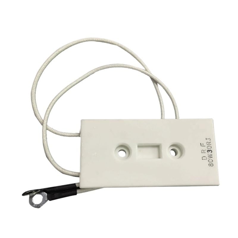 AVIMYA BKG.RX27.80w.Cement Resistor.Tape Shaped.for The Start of Inverter.for Charging. (Size : 40 ohm, Color : 80w)