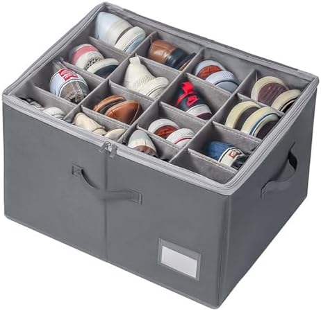 Dokeno Contenedores Organizador de Zapatos Armario Caben 16 Pares...