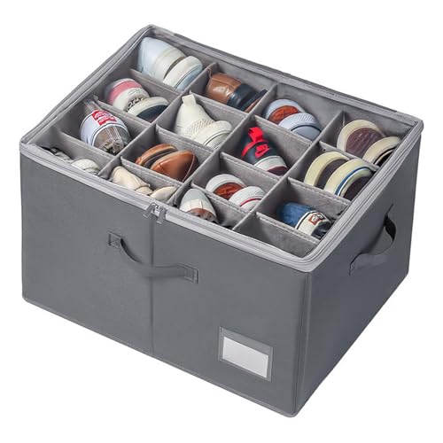 Contenedores Organizador de Zapatos Armario Caben 16 Pares, Cajas...