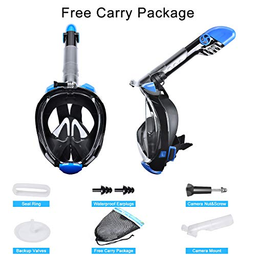 Gocheer set maschera subacquea bambini