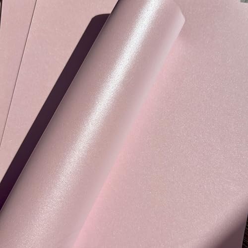 Papier nacré rose A4 double face pour scrapbooking Syntego - 6