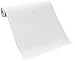 Rasch Tapete 882100 - Einfarbige Papiertapete in Weiß mit Struktur in Putz-Optik - 10,05m x 0,53m (LxB)