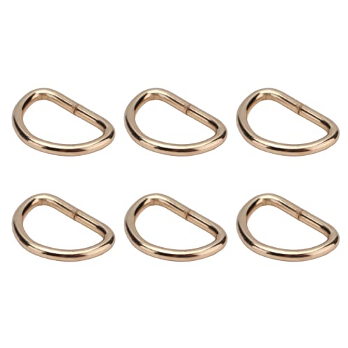 Design Multiuso --- Gli anelli a D sono versatili e adatti a una vasta gamma di applicazioni. Puoi utilizzarli per collari per cani, cinture, borse, zaini, cinghie per bagagli e molto altro. La loro forma semicircolare li rende facili da attaccare e rimuovere, rendendoli un accessorio indispensabile per i tuoi progetti creativi.