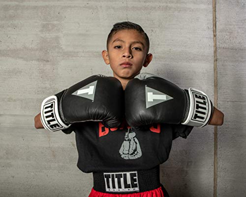 Title Boxing Gel World V2T Bag Gloves, Black/Silver, X-Large #TOP3