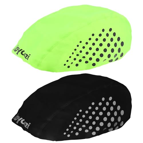 Royouzi Fahrradhelm-Regenschutz, 2 Stück Wasserdichter HelmüBerzug,...