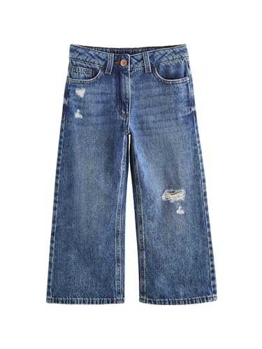 Vaqueros de pernera ancha para niñas en tejido denim de moda infantil