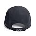 OYO Fitness Sport Cap - Stretch Fit, Quick Dry, Men and Women, Black With Grey Logo